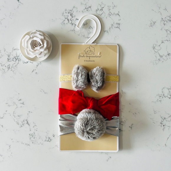 First Impressions baby girl’s Headbands - Picture 2 of 9